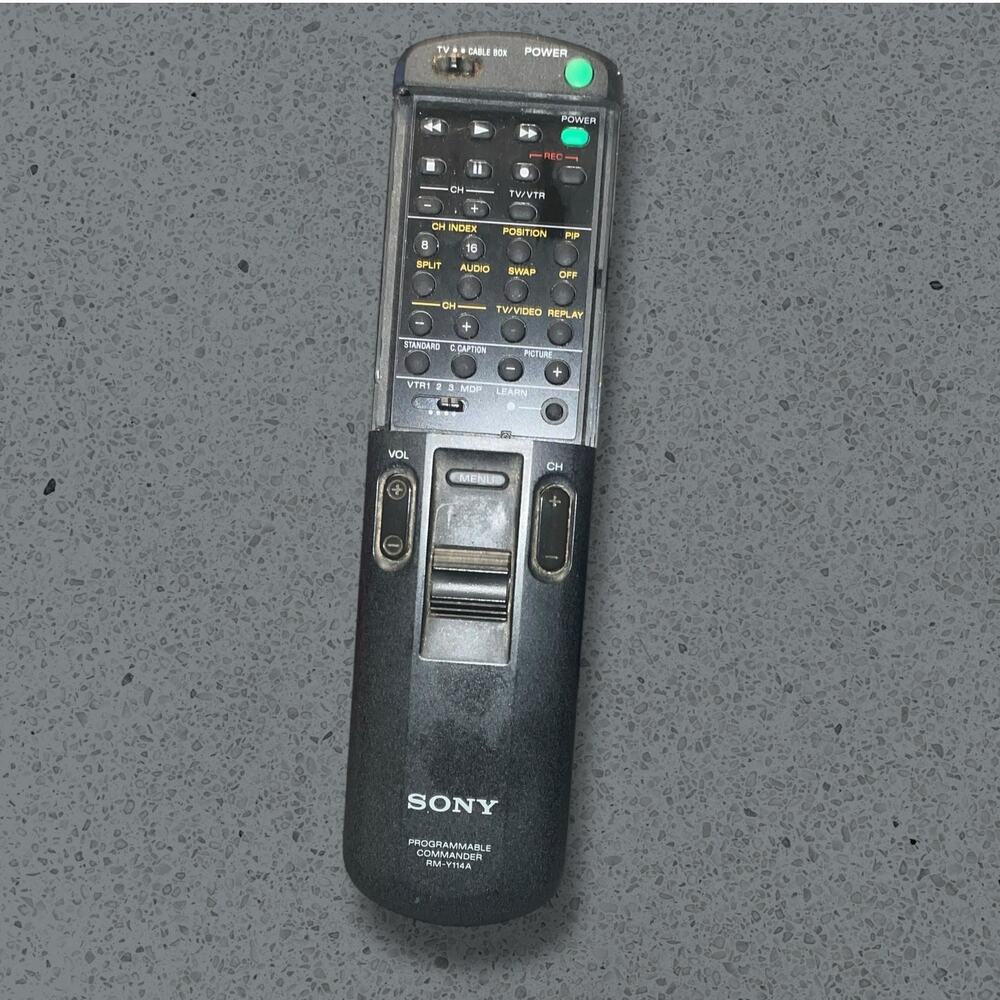Sony TV Remote Control RM-Y114A OEM For KP53XBR35 KP53XBR25 KP61XBR28 KPR46XBR15